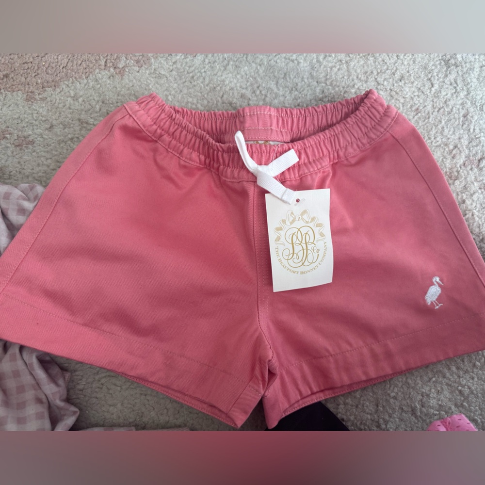 The Beaufort Bonnet Company Pink Girls Shorts
